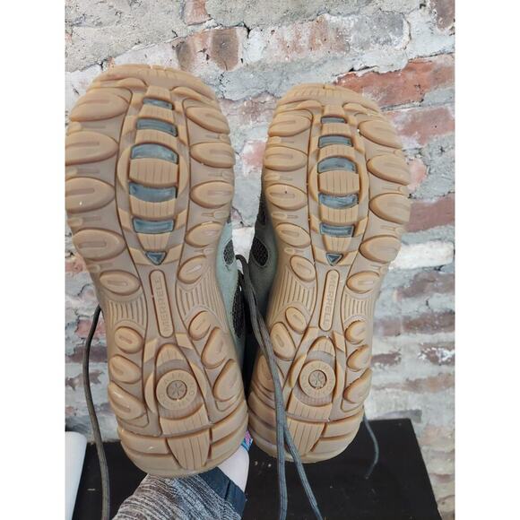 Merrell Womens Shoe Sz 9.5 J035134 Hiking Boots Green Purple Tj - Picture 5 of 5